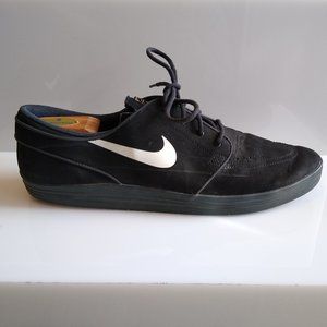 Nike Mens SB Stefan Janoski Black Lace Up